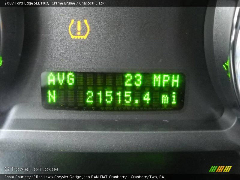 Creme Brulee / Charcoal Black 2007 Ford Edge SEL Plus