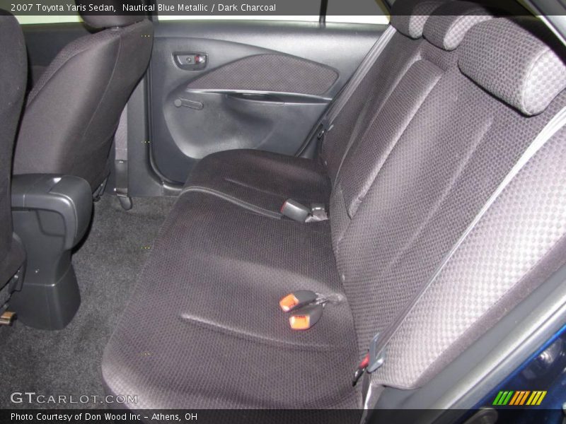 Nautical Blue Metallic / Dark Charcoal 2007 Toyota Yaris Sedan