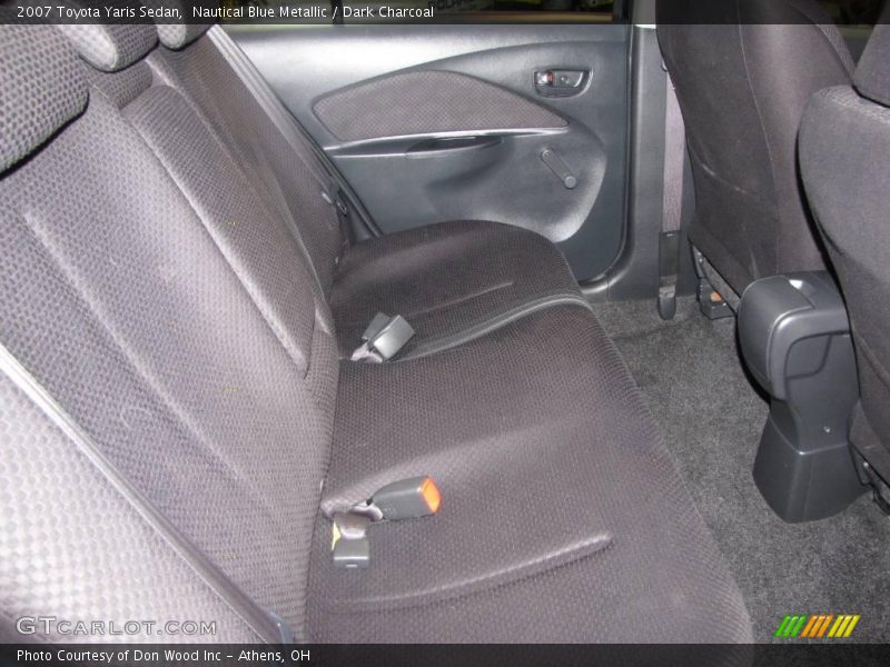 Nautical Blue Metallic / Dark Charcoal 2007 Toyota Yaris Sedan