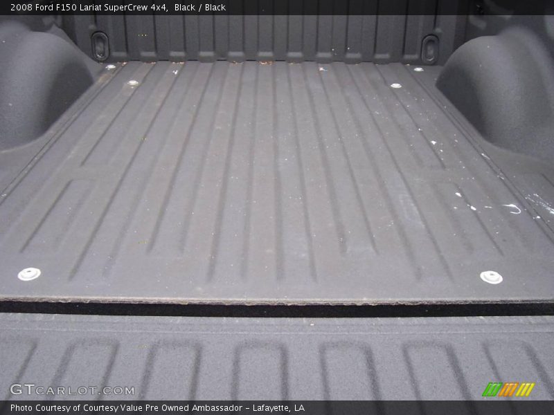 Black / Black 2008 Ford F150 Lariat SuperCrew 4x4