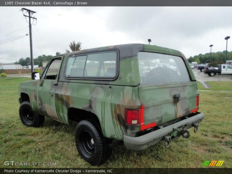 Camouflage / Brown 1985 Chevrolet Blazer 4x4