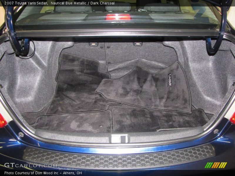 Nautical Blue Metallic / Dark Charcoal 2007 Toyota Yaris Sedan