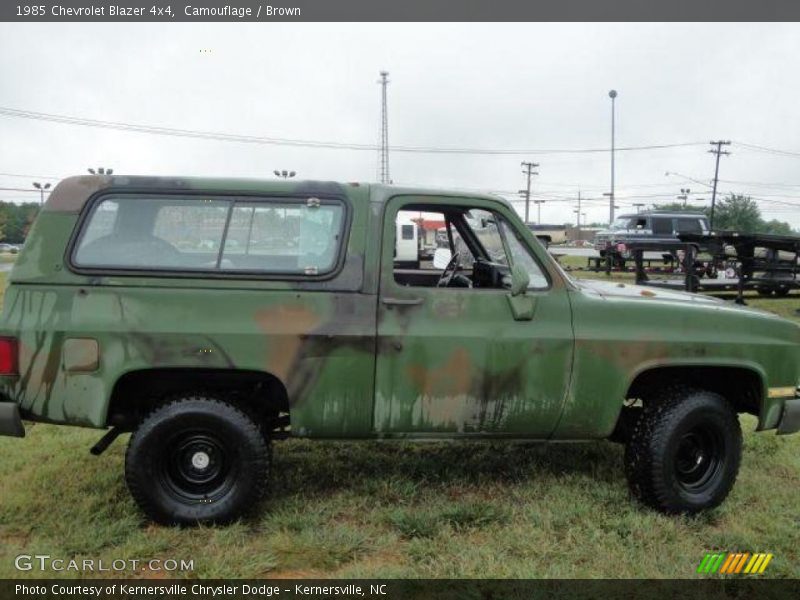 Camouflage / Brown 1985 Chevrolet Blazer 4x4
