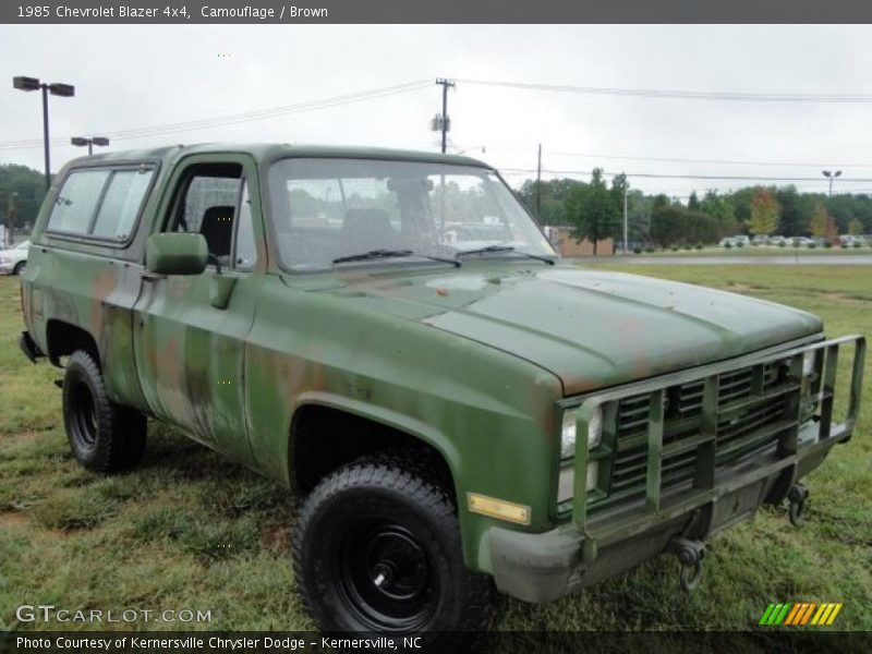 Camouflage / Brown 1985 Chevrolet Blazer 4x4