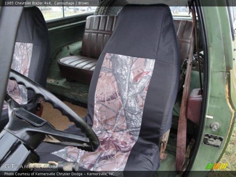 Camouflage / Brown 1985 Chevrolet Blazer 4x4