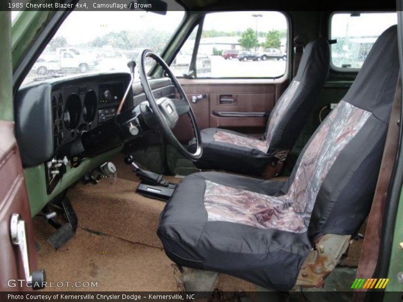 Camouflage / Brown 1985 Chevrolet Blazer 4x4