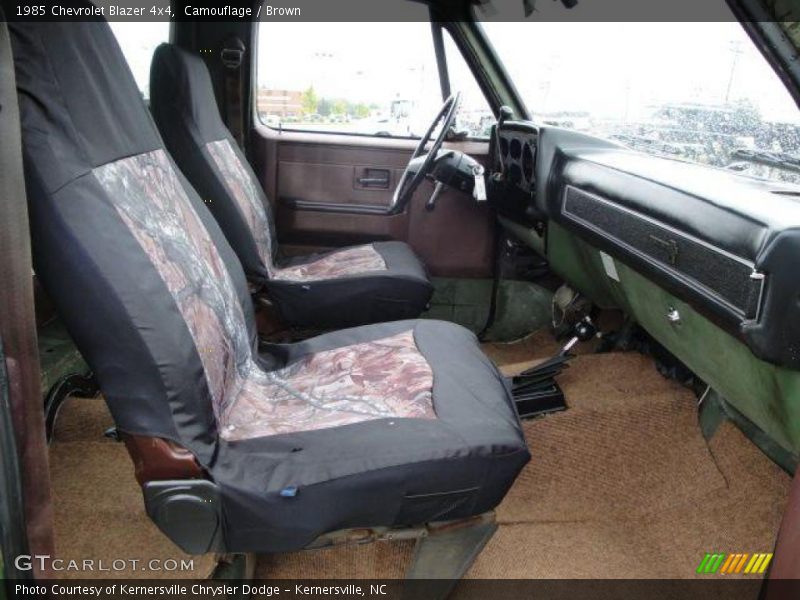 Camouflage / Brown 1985 Chevrolet Blazer 4x4