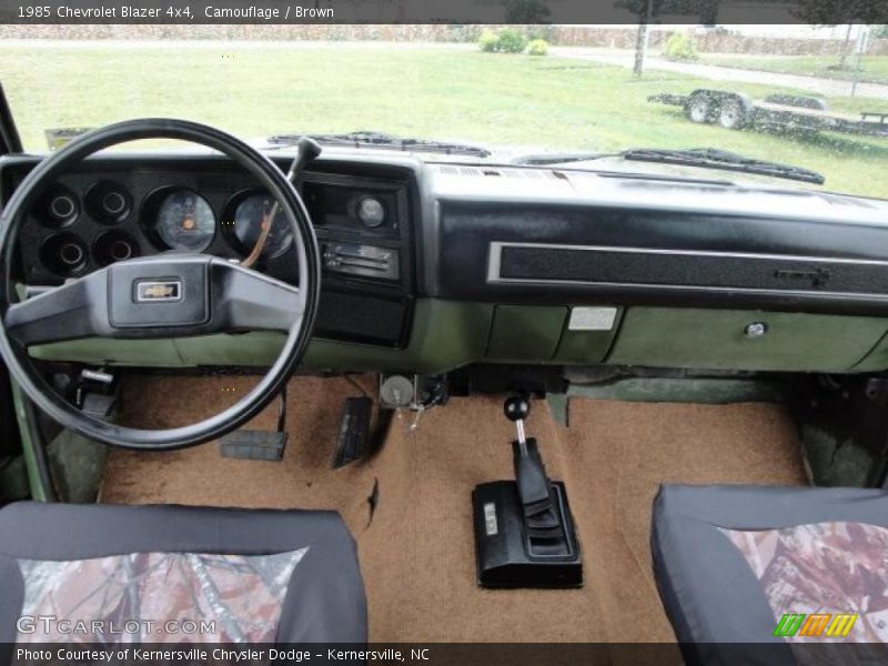 Camouflage / Brown 1985 Chevrolet Blazer 4x4