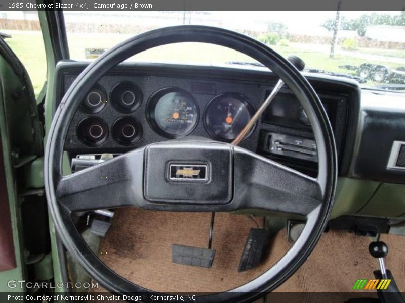Camouflage / Brown 1985 Chevrolet Blazer 4x4