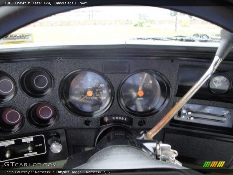 Camouflage / Brown 1985 Chevrolet Blazer 4x4