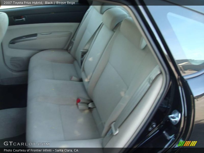 Black / Bisque Beige 2007 Toyota Prius Hybrid