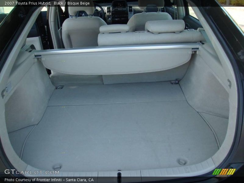 Black / Bisque Beige 2007 Toyota Prius Hybrid