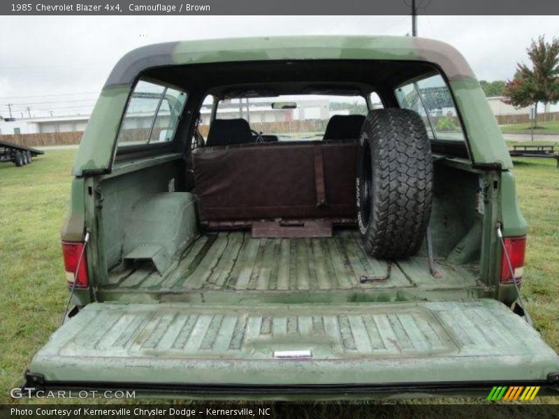 Camouflage / Brown 1985 Chevrolet Blazer 4x4