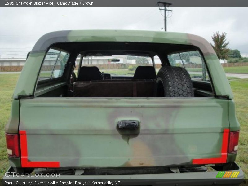 Camouflage / Brown 1985 Chevrolet Blazer 4x4