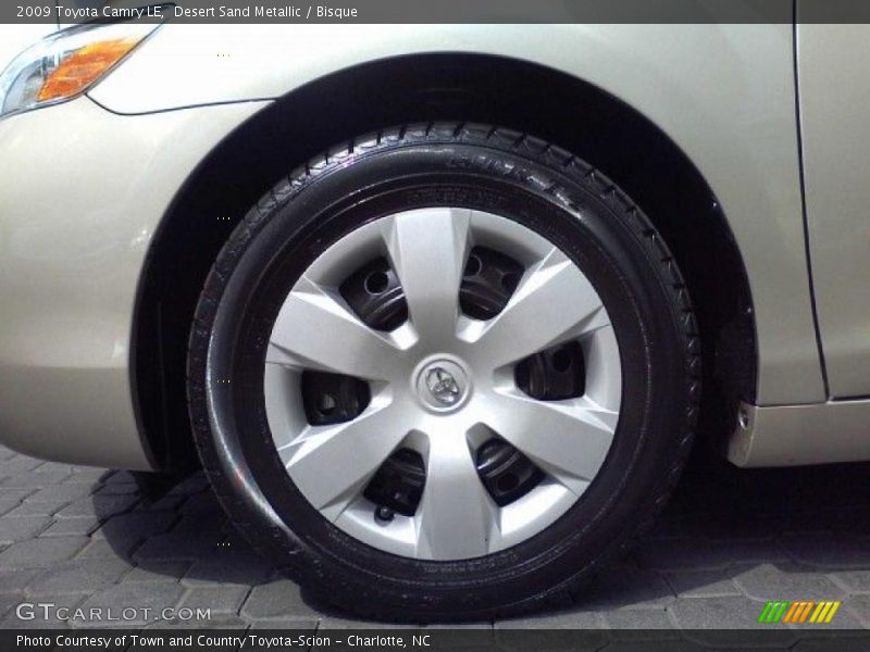 Desert Sand Metallic / Bisque 2009 Toyota Camry LE