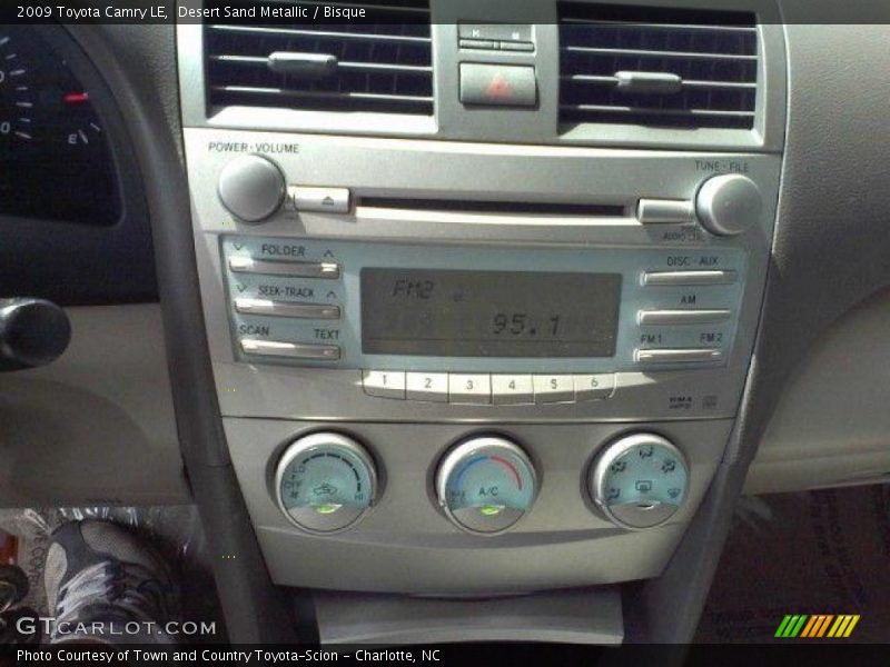 Desert Sand Metallic / Bisque 2009 Toyota Camry LE