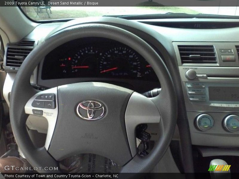 Desert Sand Metallic / Bisque 2009 Toyota Camry LE