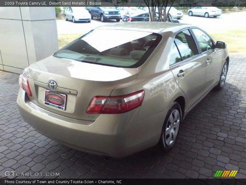 Desert Sand Metallic / Bisque 2009 Toyota Camry LE