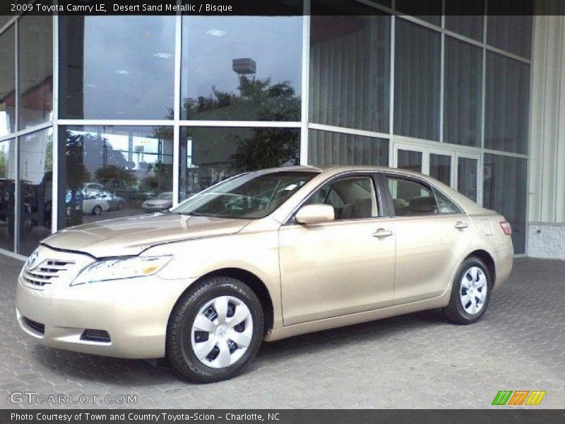 Desert Sand Metallic / Bisque 2009 Toyota Camry LE