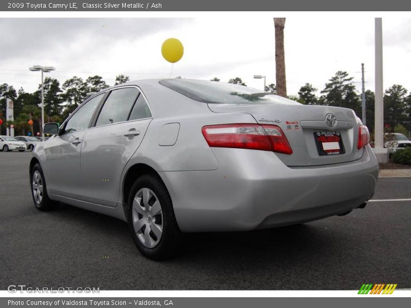 Classic Silver Metallic / Ash 2009 Toyota Camry LE