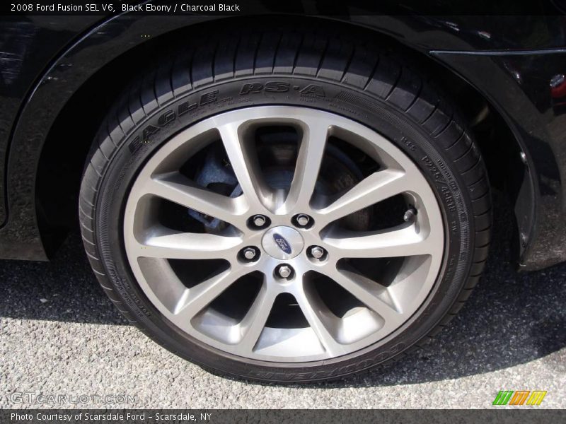 Black Ebony / Charcoal Black 2008 Ford Fusion SEL V6