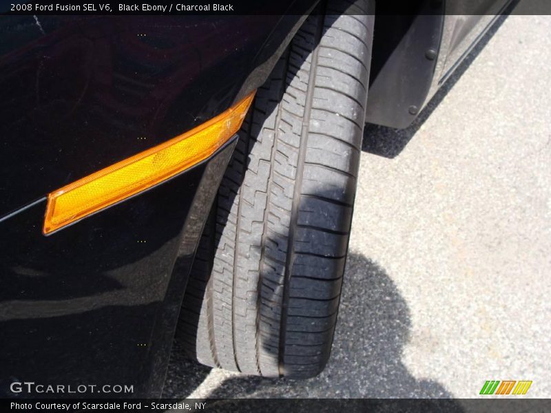Black Ebony / Charcoal Black 2008 Ford Fusion SEL V6