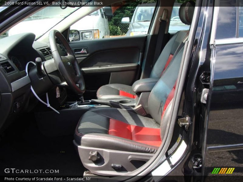 Black Ebony / Charcoal Black 2008 Ford Fusion SEL V6