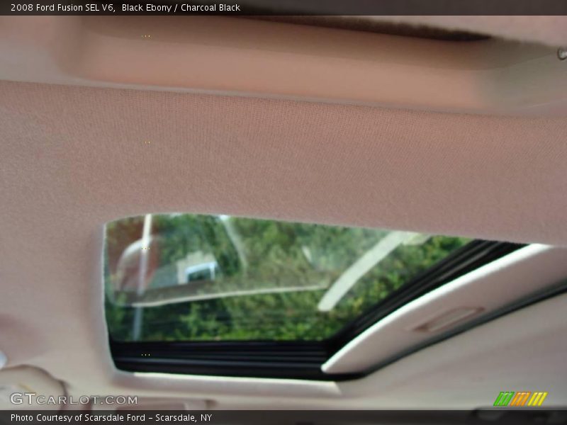 Black Ebony / Charcoal Black 2008 Ford Fusion SEL V6