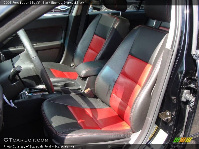 Black Ebony / Charcoal Black 2008 Ford Fusion SEL V6