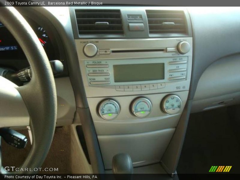 Barcelona Red Metallic / Bisque 2009 Toyota Camry LE