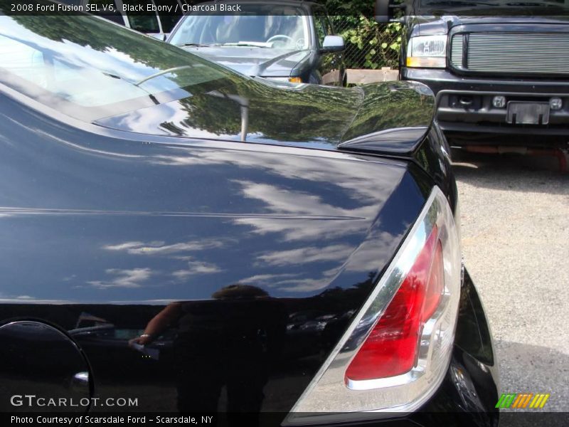 Black Ebony / Charcoal Black 2008 Ford Fusion SEL V6
