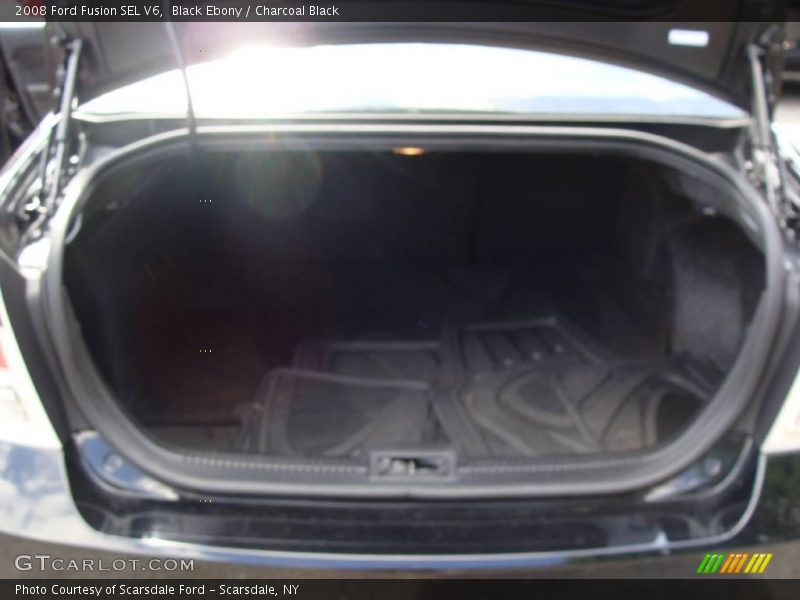 Black Ebony / Charcoal Black 2008 Ford Fusion SEL V6