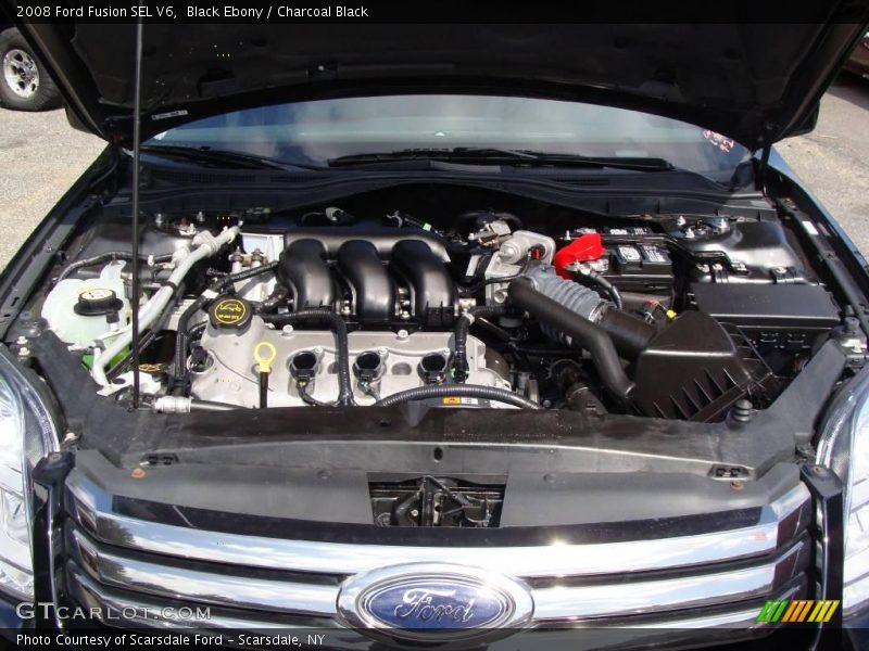 Black Ebony / Charcoal Black 2008 Ford Fusion SEL V6