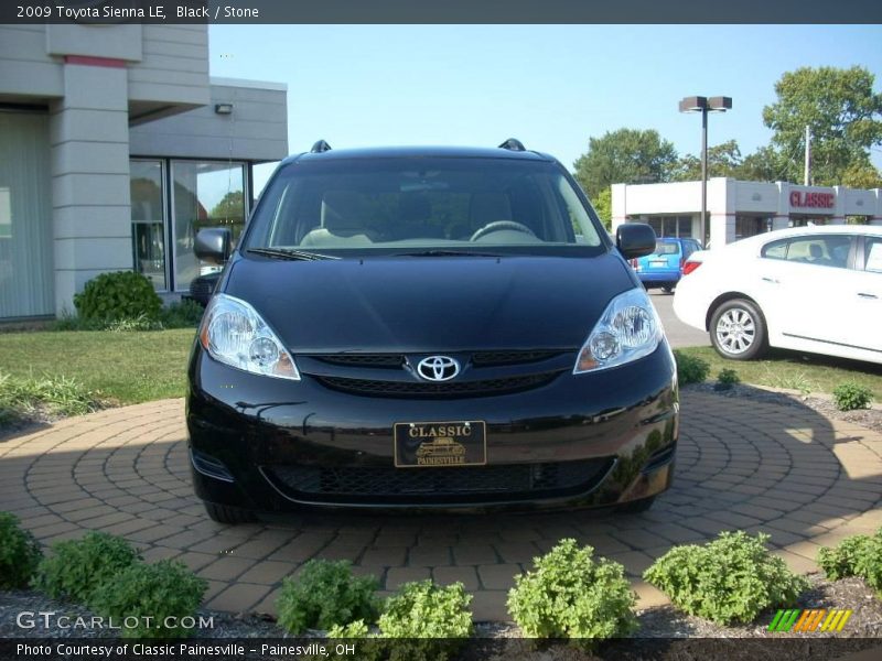 Black / Stone 2009 Toyota Sienna LE