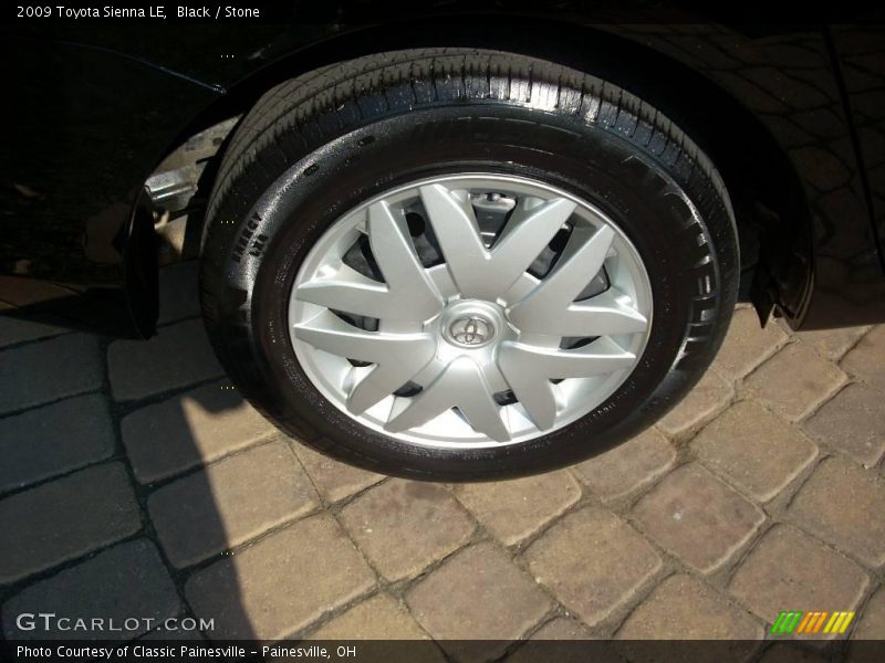 Black / Stone 2009 Toyota Sienna LE