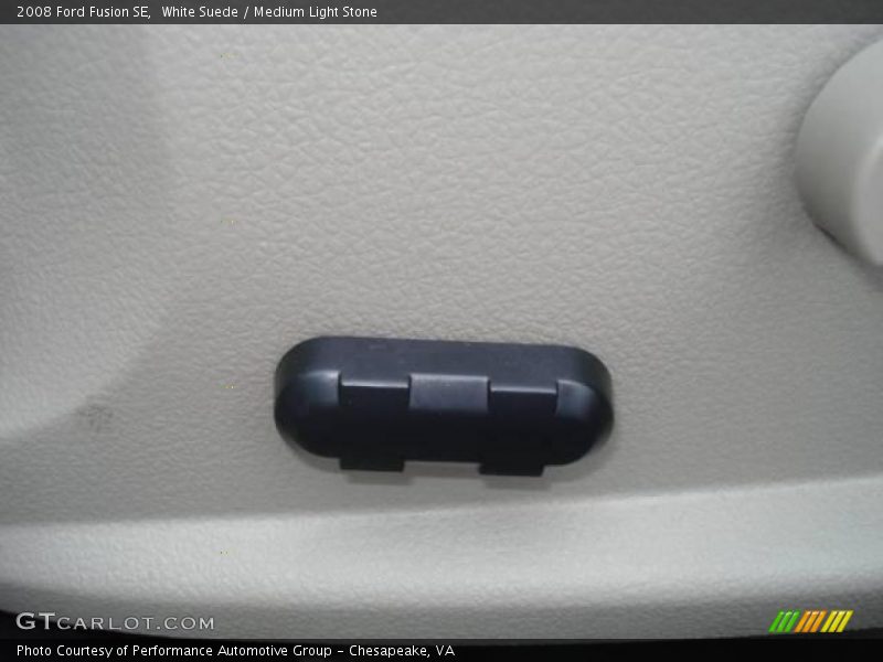 White Suede / Medium Light Stone 2008 Ford Fusion SE
