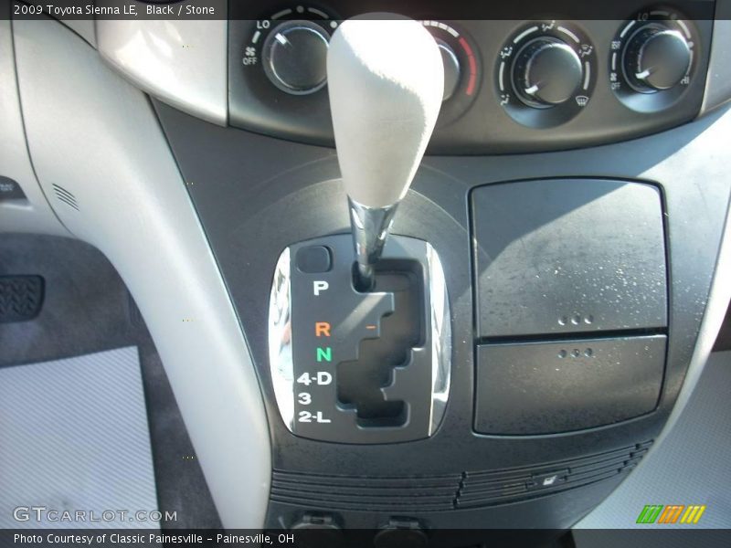 Black / Stone 2009 Toyota Sienna LE