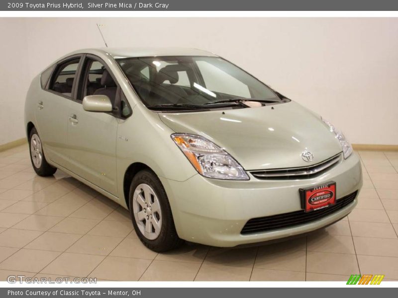 Silver Pine Mica / Dark Gray 2009 Toyota Prius Hybrid