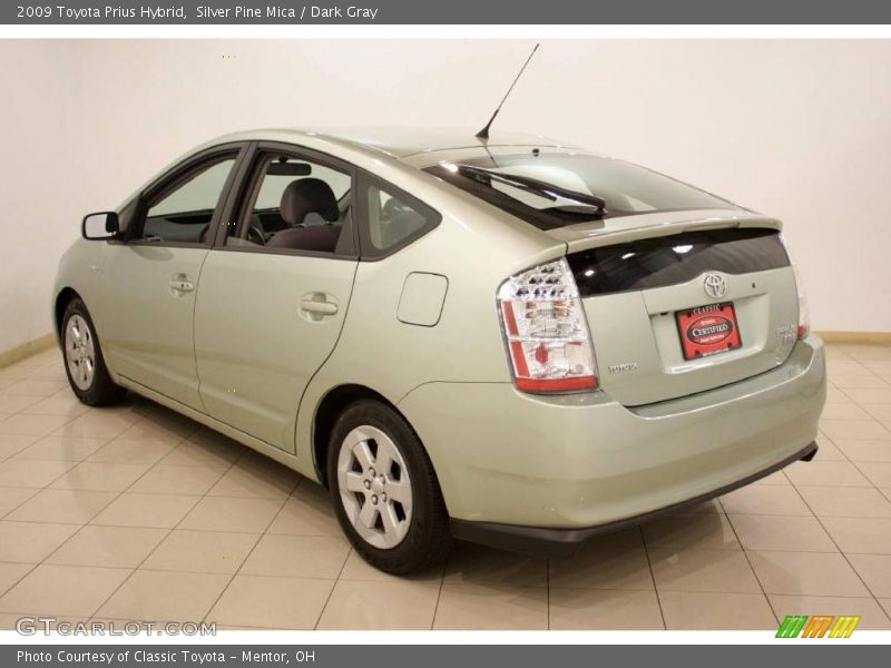 Silver Pine Mica / Dark Gray 2009 Toyota Prius Hybrid