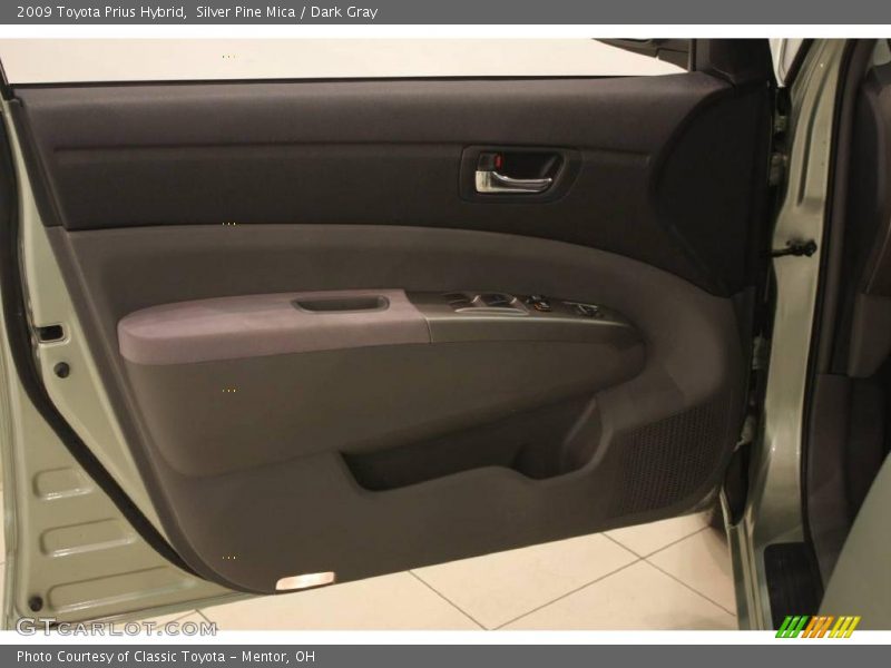 Silver Pine Mica / Dark Gray 2009 Toyota Prius Hybrid