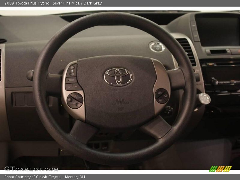 Silver Pine Mica / Dark Gray 2009 Toyota Prius Hybrid