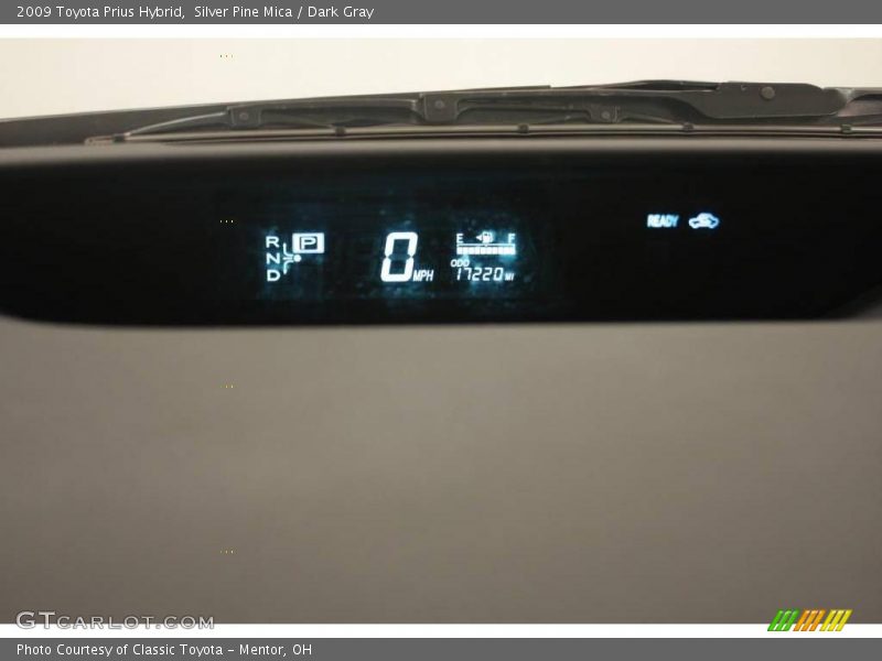 Silver Pine Mica / Dark Gray 2009 Toyota Prius Hybrid