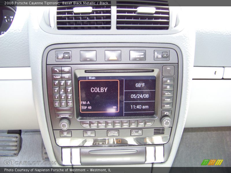 Basalt Black Metallic / Black 2008 Porsche Cayenne Tiptronic