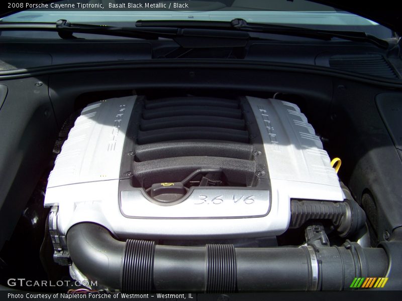 Basalt Black Metallic / Black 2008 Porsche Cayenne Tiptronic