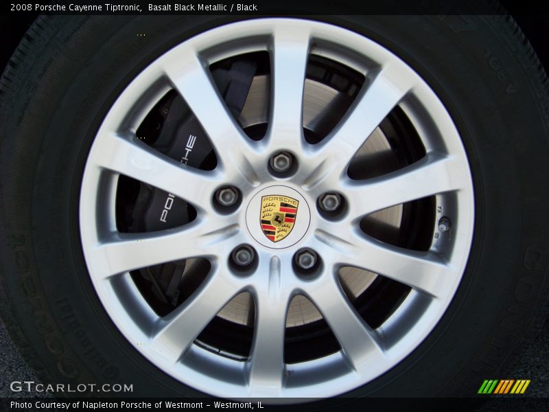 Basalt Black Metallic / Black 2008 Porsche Cayenne Tiptronic