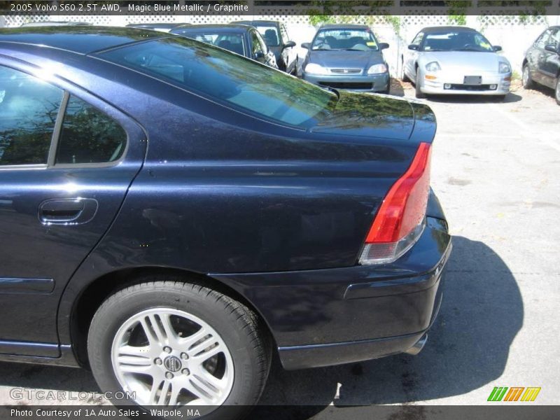 Magic Blue Metallic / Graphite 2005 Volvo S60 2.5T AWD