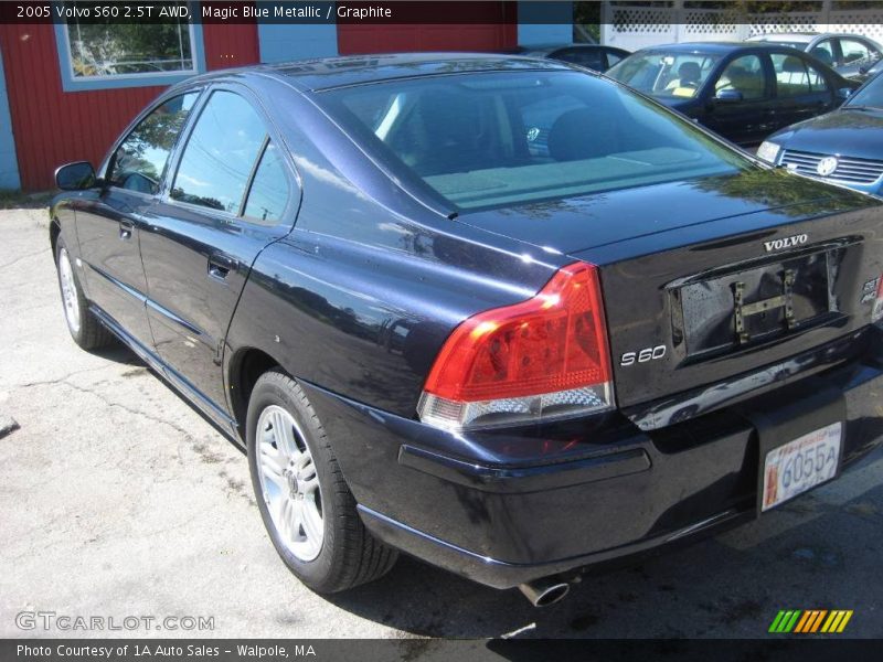 Magic Blue Metallic / Graphite 2005 Volvo S60 2.5T AWD