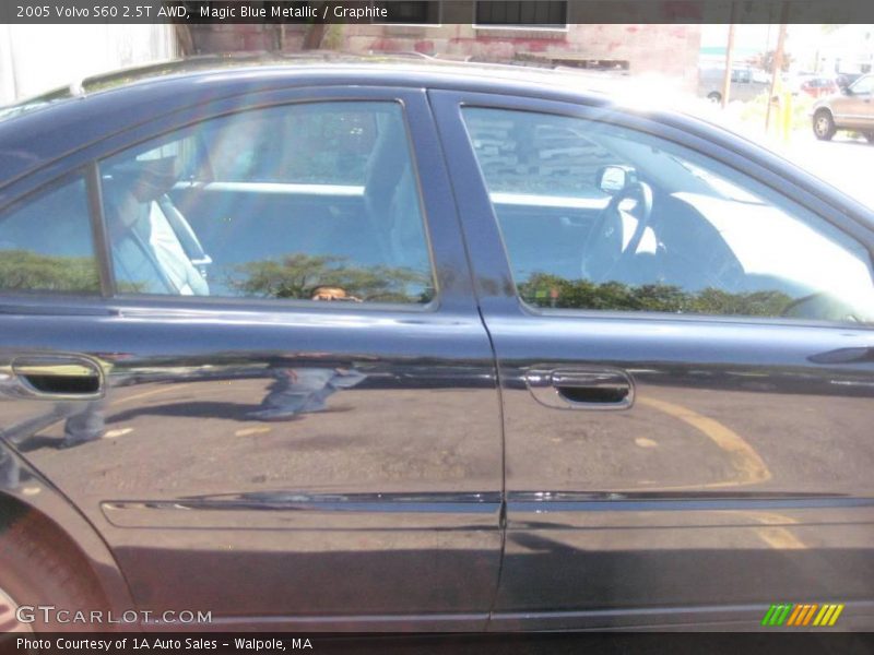 Magic Blue Metallic / Graphite 2005 Volvo S60 2.5T AWD