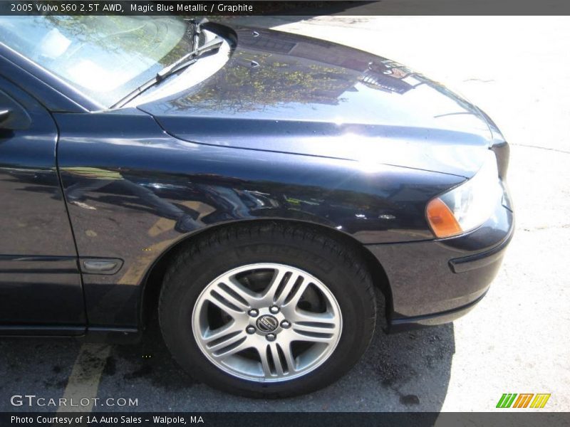 Magic Blue Metallic / Graphite 2005 Volvo S60 2.5T AWD