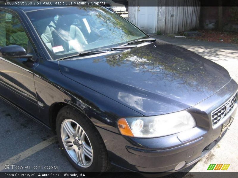 Magic Blue Metallic / Graphite 2005 Volvo S60 2.5T AWD